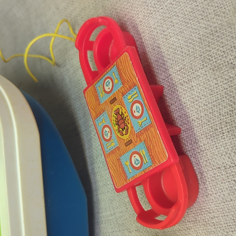 #11- Vintage Fisher Price‎ Little People 1972 #985 Happy House Boat + Figures - Picture 3 of 11